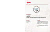 Thumbnail of document Data Sheet - RPME Room Pressure Monitor